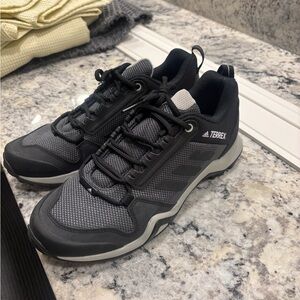 Adidas Terrex Black and Gray Women's Athletic Shoes